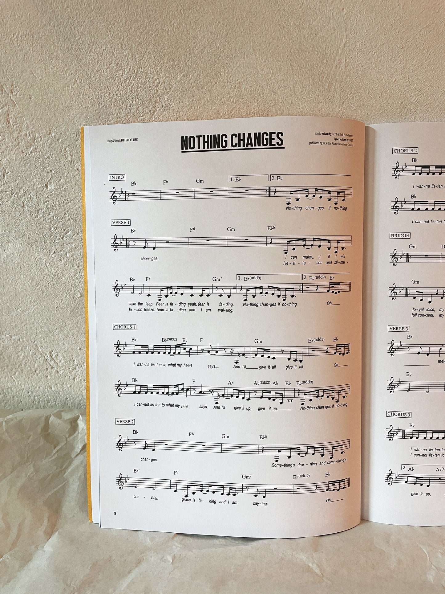 A Different Life (SONGBOOK)